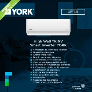 Aire Acondicionado Split York Inverter